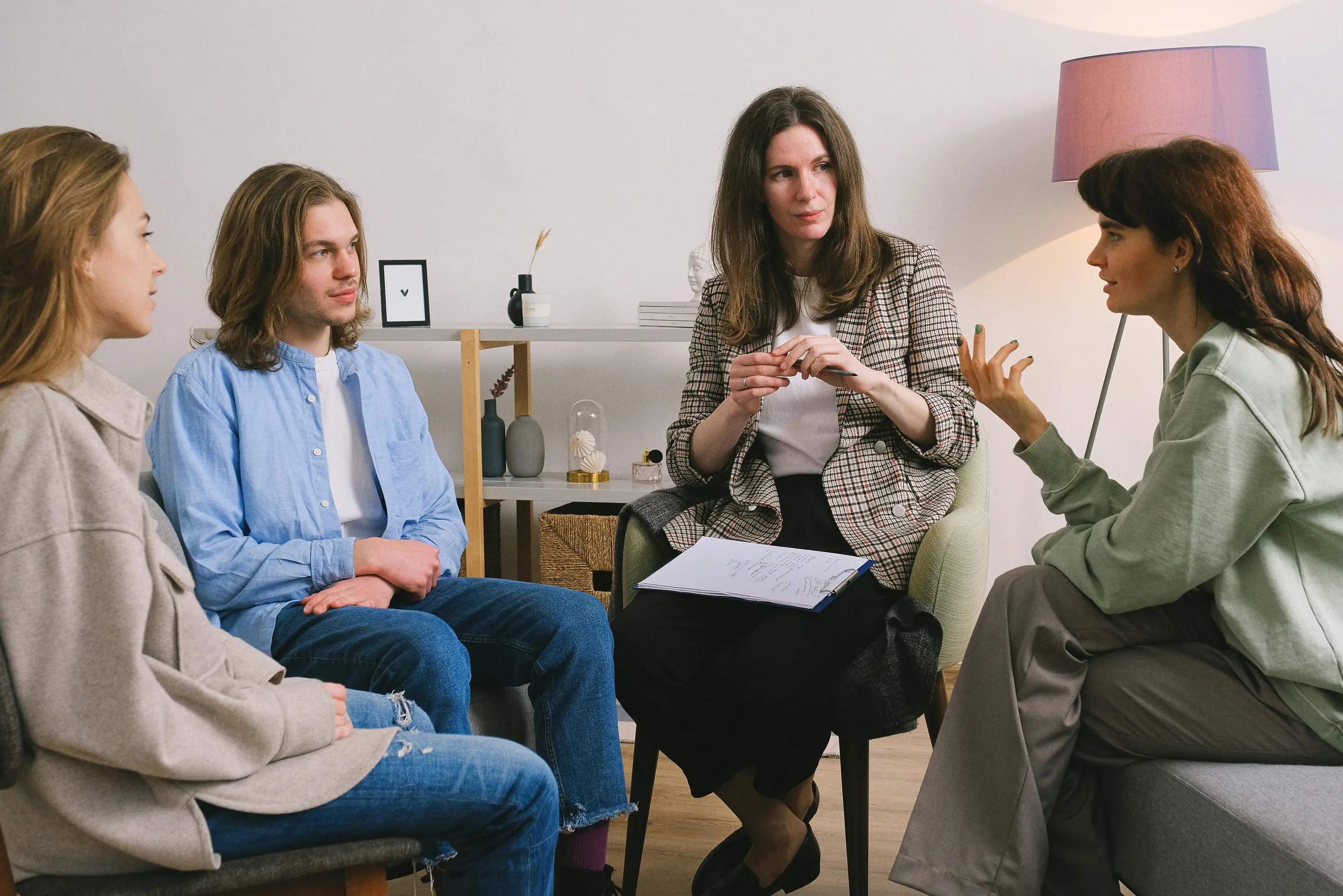 Intensive Outpatient Program group session
